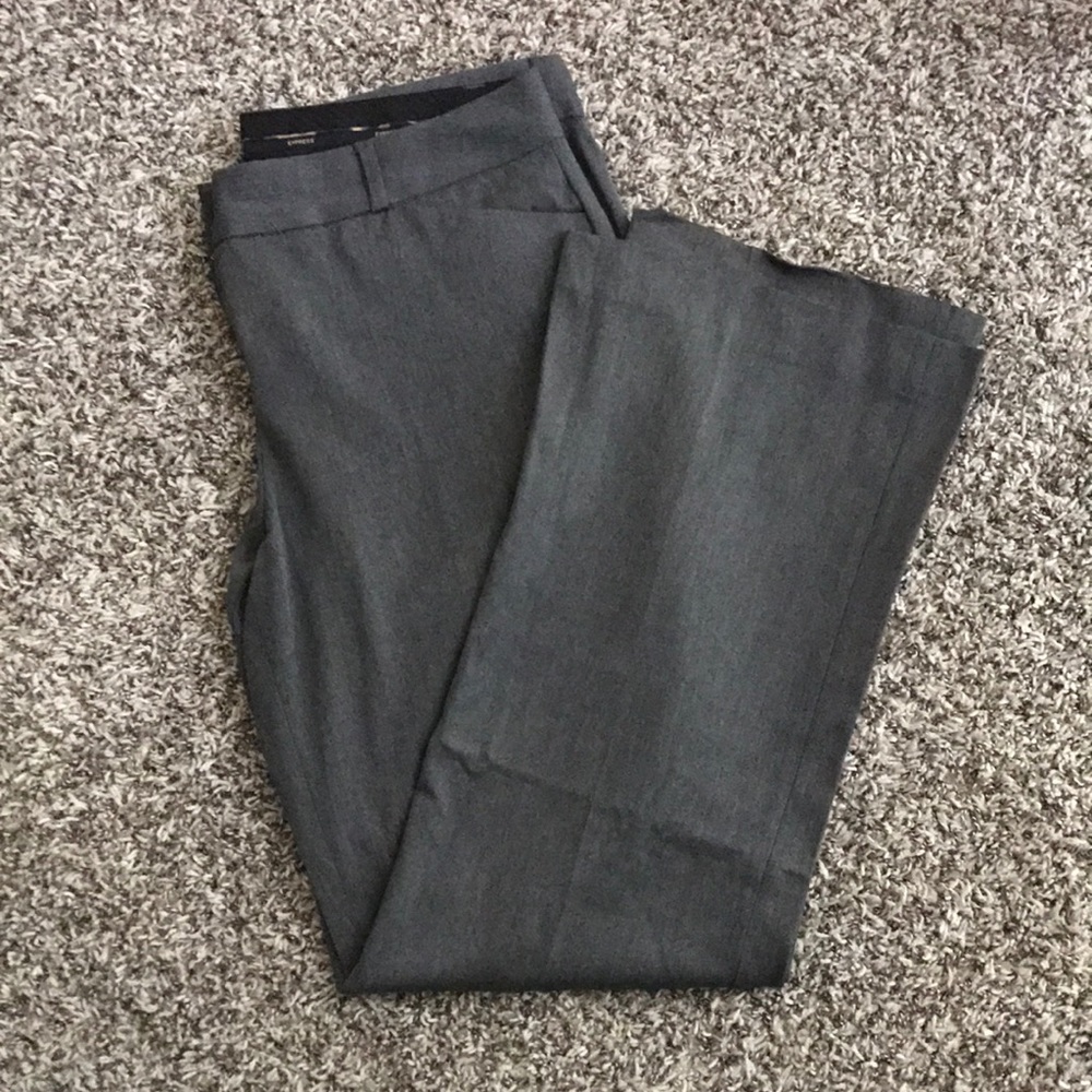 Express Grey Trouser Pants
